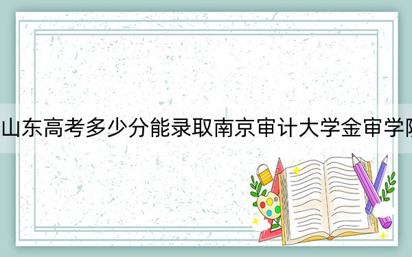 山东高考多少分能录取南京审计大学金审学院？2024年综合投档线480分