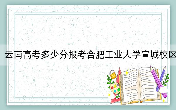 云南高考多少分报考合肥工业大学宣城校区？2024年文科录取分555分 理科最低580分