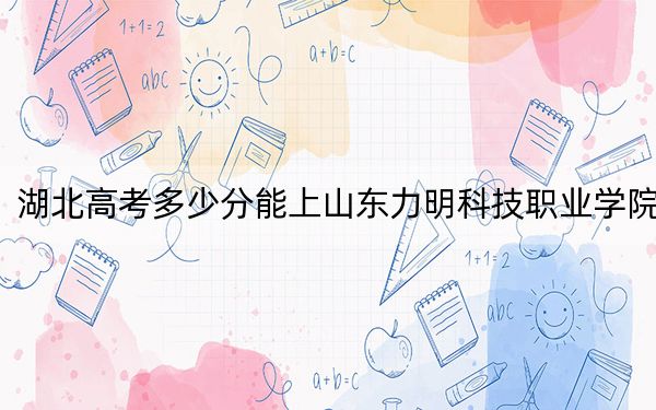 湖北高考多少分能上山东力明科技职业学院？附2022-2024年最低录取分数线