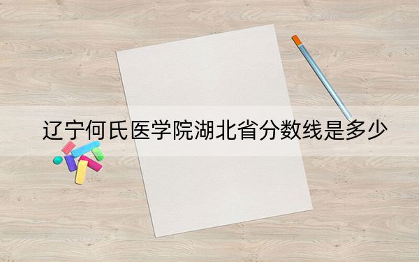 辽宁何氏医学院湖北省分数线是多少？2025年湖北考生参考