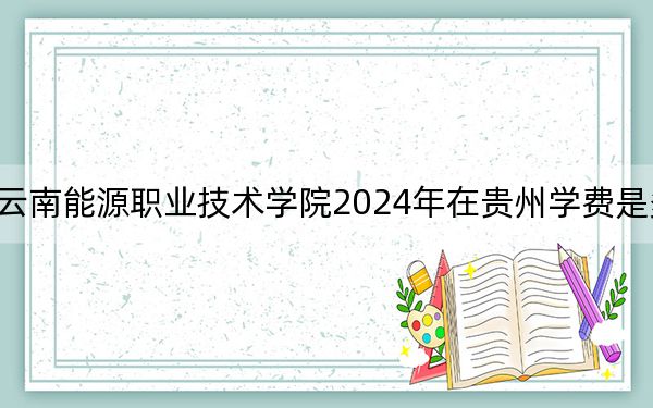 云南能源职业技术学院2024年在贵州学费是多少？贵州考生2025年参考