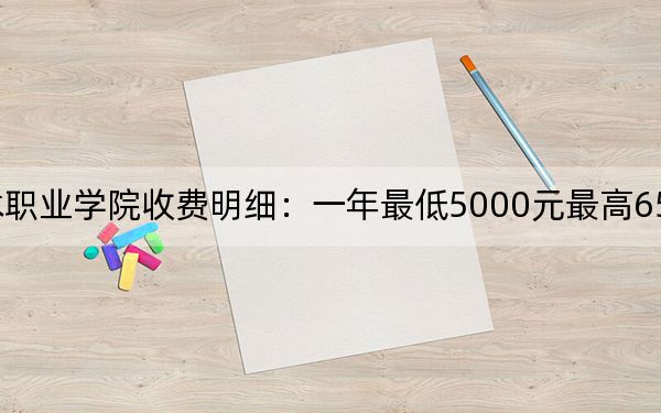 2024年江汉艺术职业学院收费明细：一年最低5000元最高6500元（供江西考生参考）