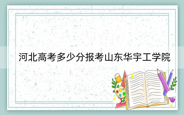 河北高考多少分报考山东华宇工学院？附2022-2024年最低录取分数线