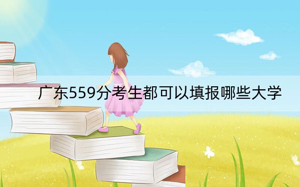 广东559分考生都可以填报哪些大学？ 2025年高考可以填报48所大学