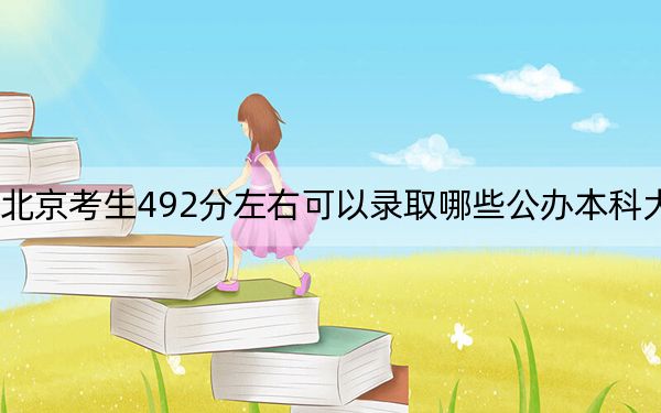 北京考生492分左右可以录取哪些公办本科大学？ 2024年一共20所大学录取