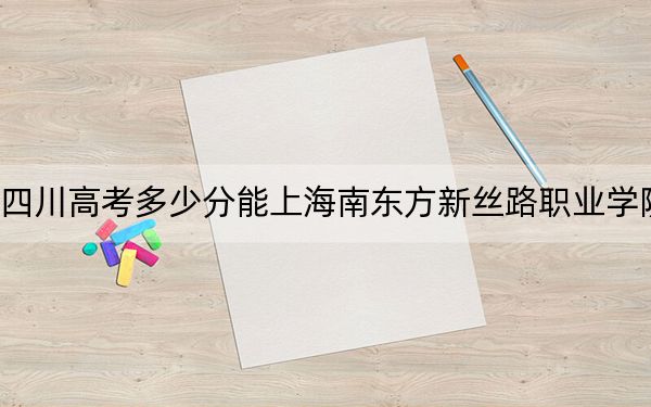 四川高考多少分能上海南东方新丝路职业学院？附2022-2024年最低录取分数线