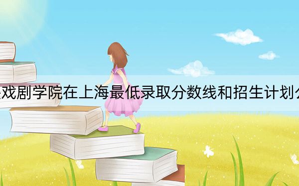 中央戏剧学院在上海最低录取分数线和招生计划公布!