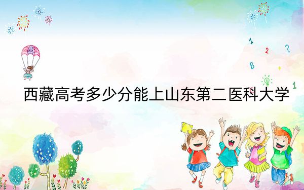 西藏高考多少分能上山东第二医科大学？附2022-2024年最低录取分数线