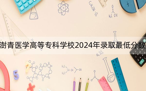 郑州澍青医学高等专科学校2024年录取最低分数线是多少？海南考生2025年参考